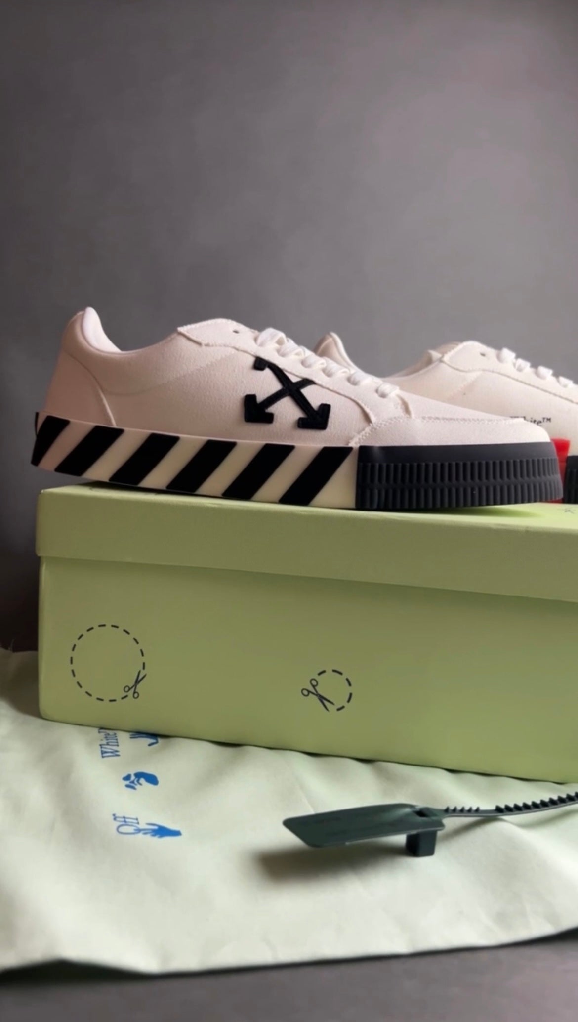 Off-White Vulcanized Sneakers