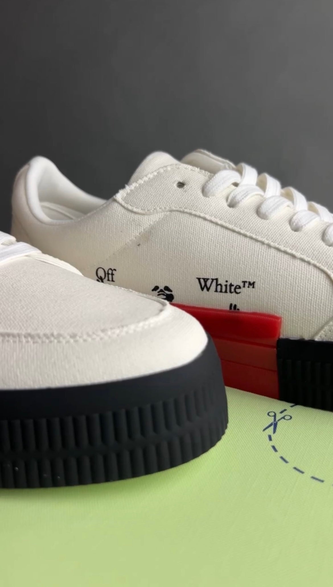 Off-White Vulcanized Sneakers